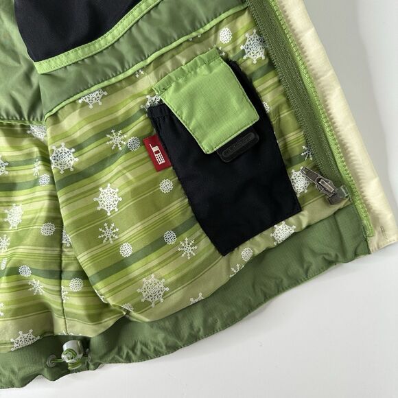 Vintage LL Bean Jacket Womens Sz S Green 3-in-1 Outer Shell Only Ripstop Outdoor - Picture 15 of 16